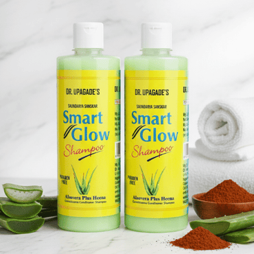 Smart Glow Aloe Vera & Heena Ayurvedic Shampoo