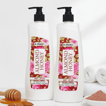 Almond & Honey Deep Nourishing Body Lotion – For Soft, Glowing Skin