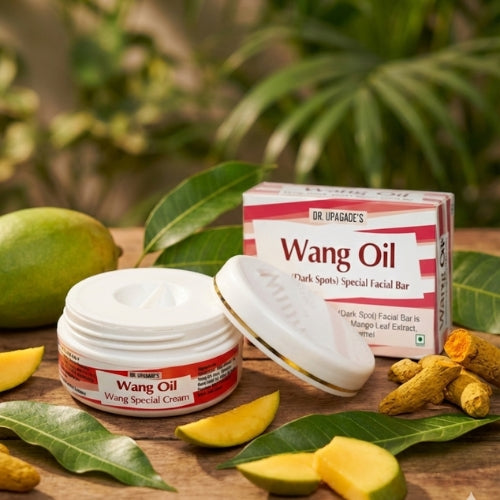 Wang Ayurvedic Skin Brightening Combo – Herbal Soap + Pigmentation Cream for Clear, Even-Tone Skin