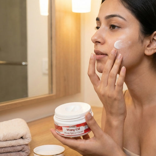 Wang Ayurvedic Skin Brightening Combo – Herbal Soap + Pigmentation Cream for Clear, Even-Tone Skin