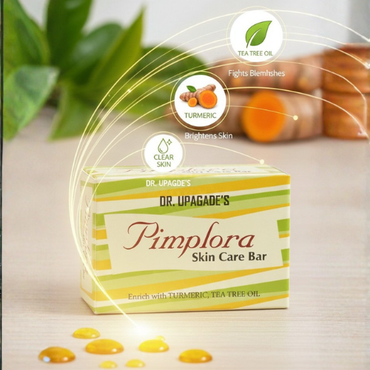 Pimplora Soap | Herbal Skin Care Soap | Anti-Pimple & Glow Soap for Men & Women ( Pack Of 4 )