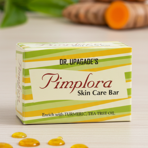 Pimplora Soap | Herbal Skin Care Soap | Anti-Pimple & Glow Soap for Men & Women ( Pack Of 4 )