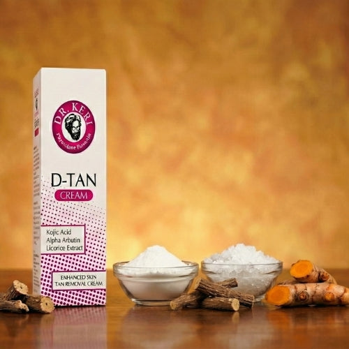 D-Tan Glow Combo – DR KERI D-Tan Cream (50g) + Herbal Safrogel Ultra Brightening Soap (75g)