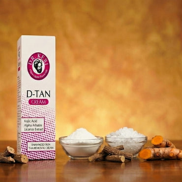 D-Tan Glow Combo – DR KERI D-Tan Cream (50g) + Herbal Safrogel Ultra Brightening Soap (75g)